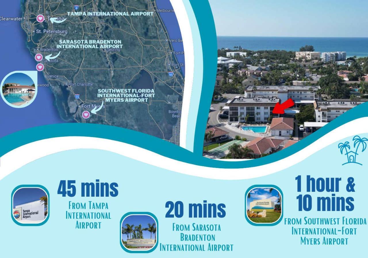 2 Bed 2 Bath Centrally Located On Siesta Key サラソータ エクステリア 写真